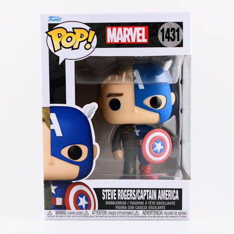 Funko Pop Marvel - Split Steve Rogers / Captain America - Vinyl Figure - #1431