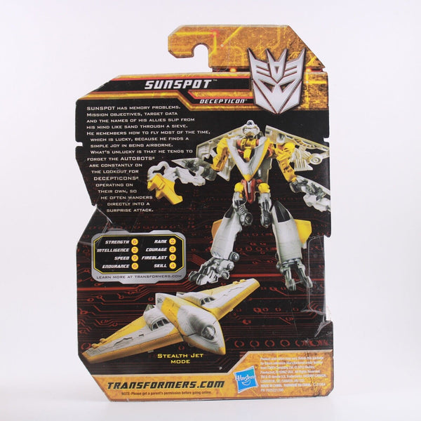 Transformers Hunt for the Decepticons - Sunspot - Scout Class - Figure