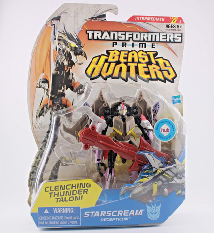 Transformers Prime Beast Hunters - Starscream - Deluxe Class Thunder Talon