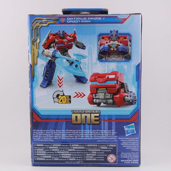 Transformers ONE Prime Changer - Orion Pax / Optimus Prime - Deluxe Class 5"