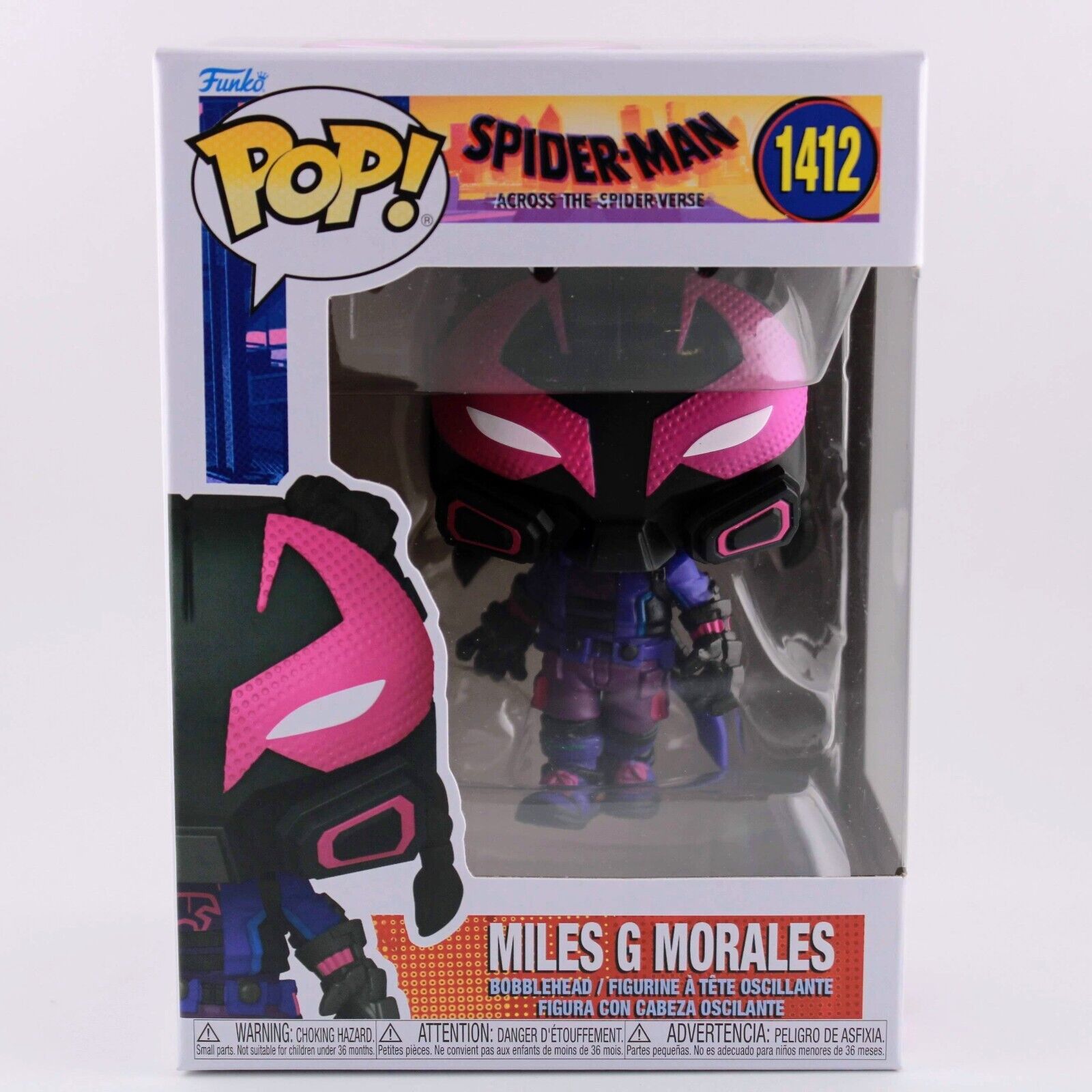 Funko Pop Spider-Man Across the Spider Verse - Miles G Morales Figure #1412