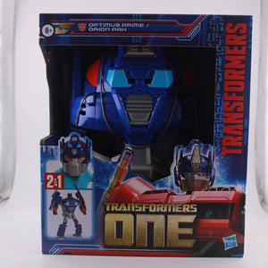 Transformers One Optimus Prime Orion Pax - Transformable 2 in 1 Mask / Figure