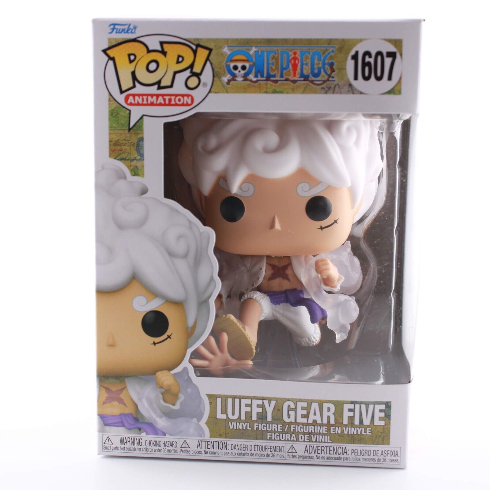 Funko Pop One Piece Monkey D. Luffy Gear Five - Anime Vinyl Figure#1607