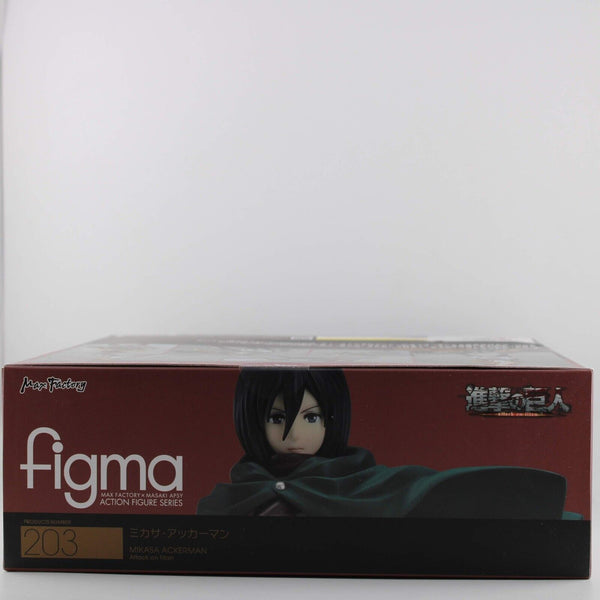 Figma Funimation Attack On Titan - Mikasa Ackerman - #203 - Action Figure