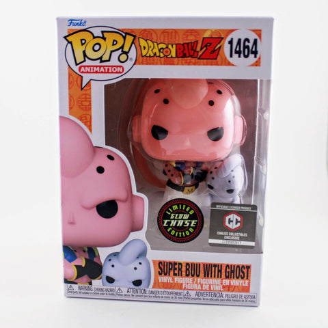 Funko Pop Dragon Ball Z Super Buu with Ghost CHASE Glow Chalice Exclusive #1464
