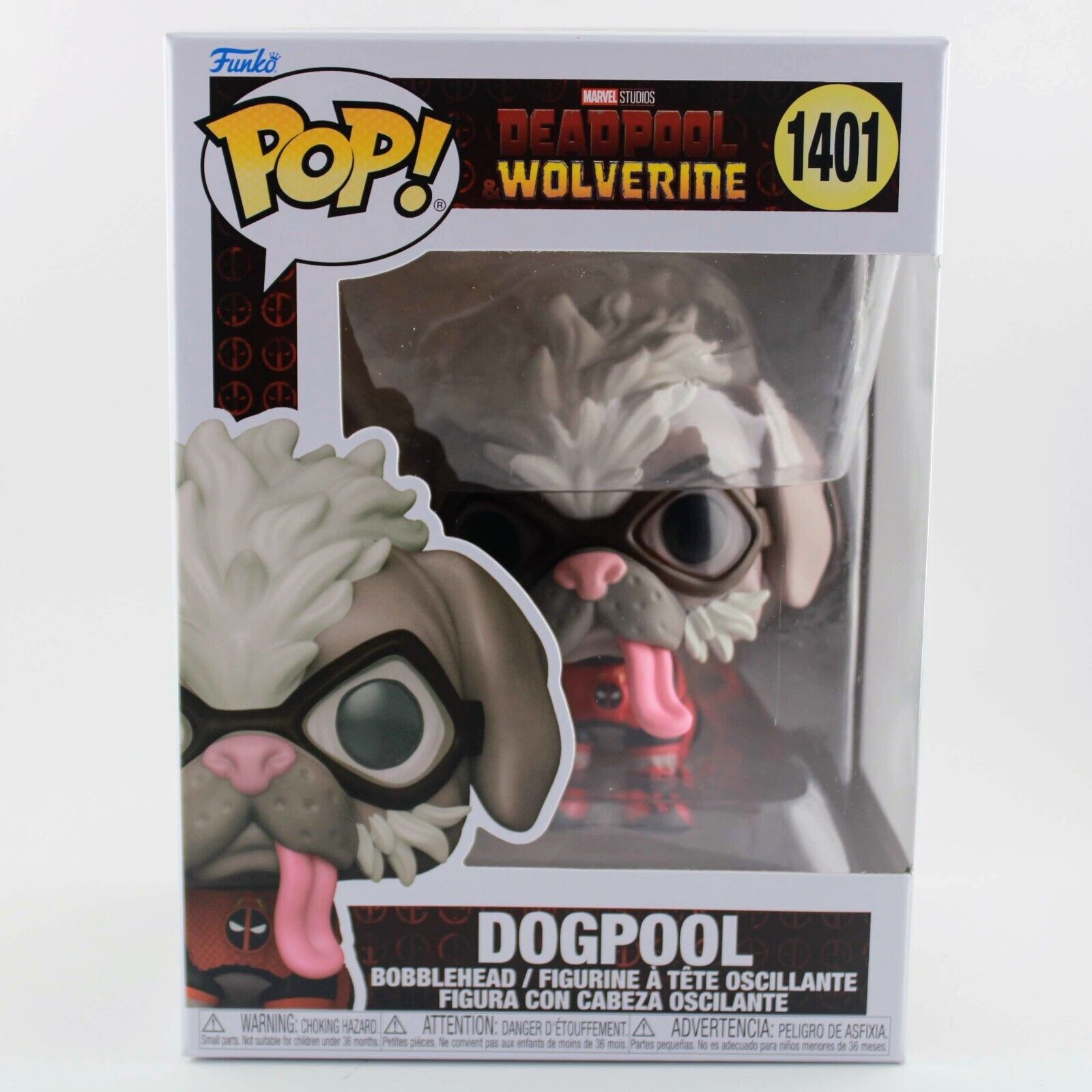 Funko Pop Deadpool & Wolverine - Dogpool Figure - Vinyl Figure - #1401