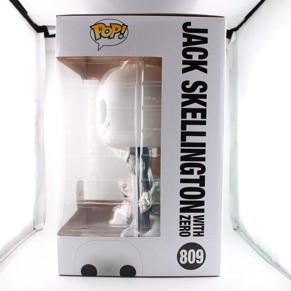 Funko Pop Jumbo Nightmare before Christmas Jack Skellington with Zero #809