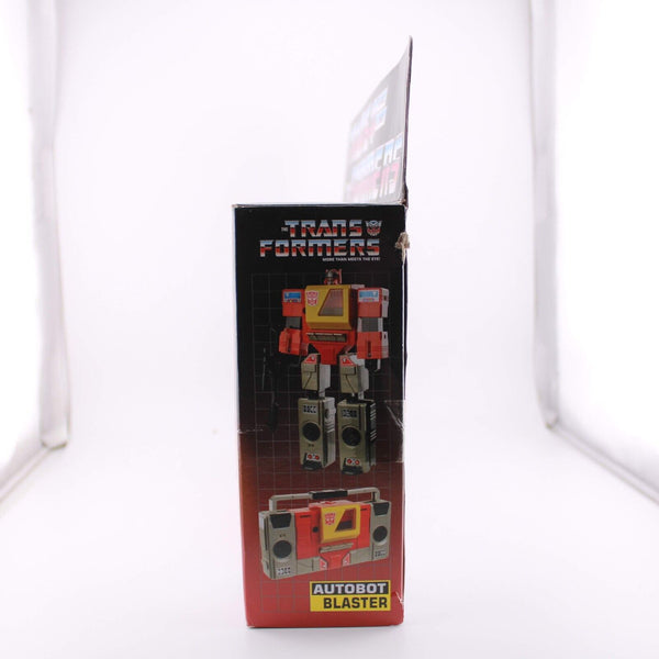 Transformers Blaster G1 Retro Packaging - Walmart Reissue Autobot Figure