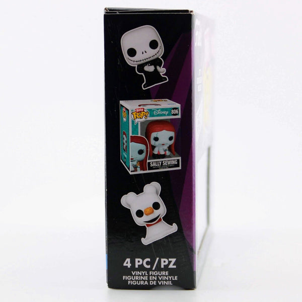 Funko Bitty Pop Nightmare Before Christmas Sally / Jack Skellington Zero 4 Pack - New