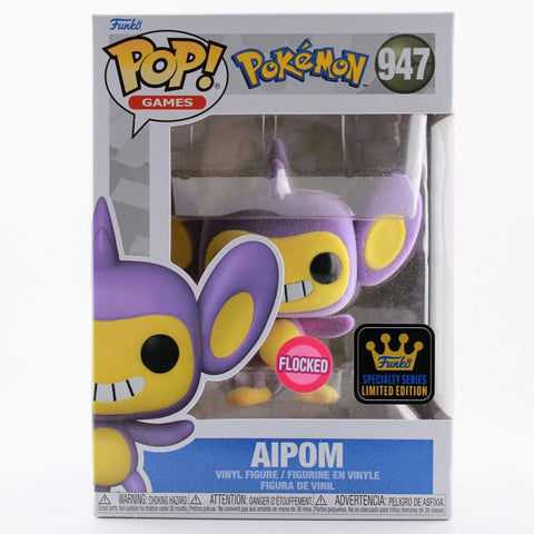 Funko Pop Pokemon Aipom - Flocked Specialty Series Vinyl Figure # 947