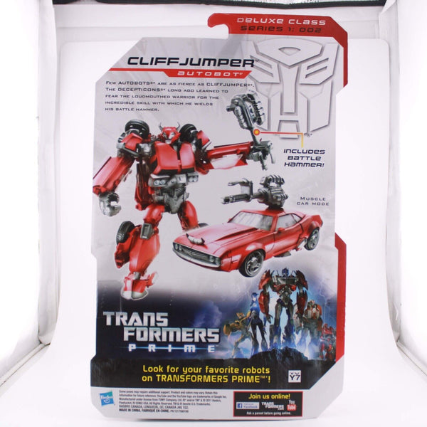 Transformers Prime Robots in Disguise - Cliffjumper - Deluxe - Battle Hammer