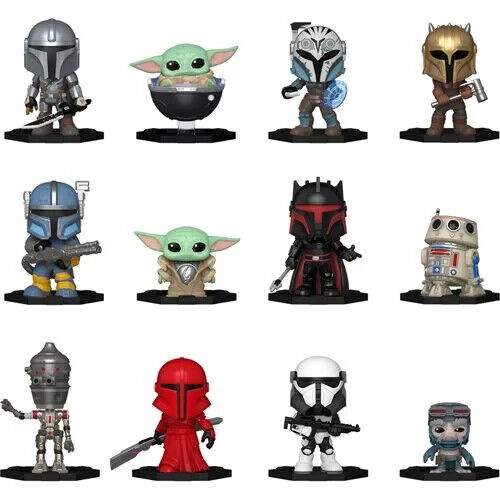 Star Wars The Mandalorian Funko Mystery Minis Blind Box Receive 1 of 12