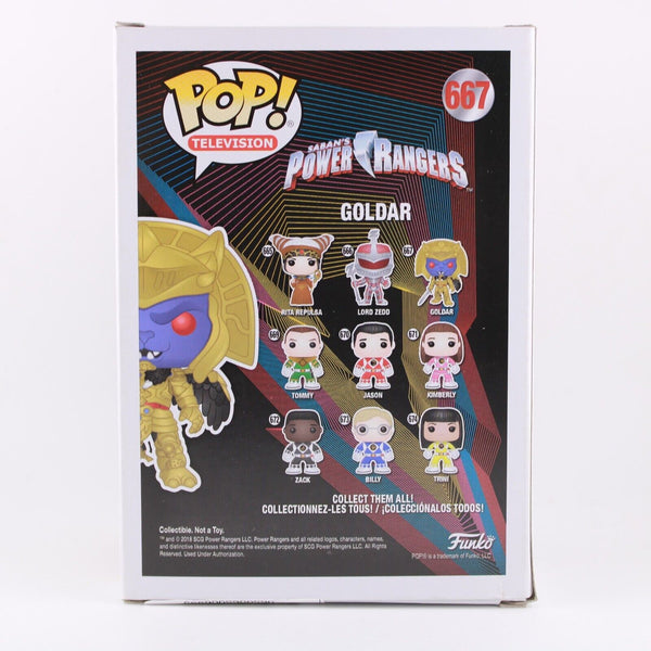 Funko Pop Power Rangers - Goldar - 25th Anniversary - Vinyl Figure - #667