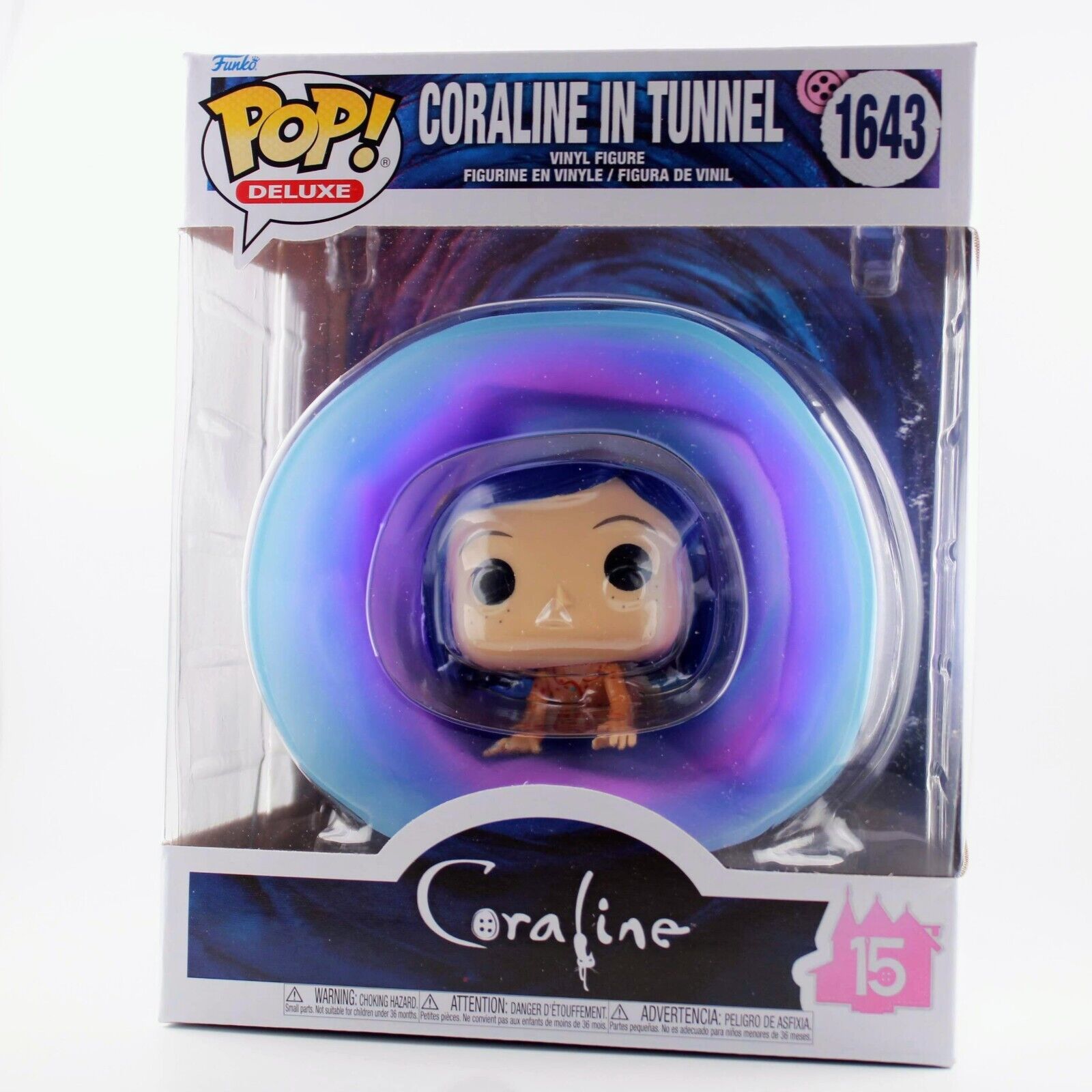 Funko Pop Coraline - Coraline in Tunnel - 15th Anniversary Vinyl Figure #1643