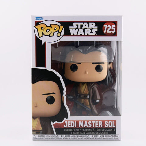 Funko Pop Star Wars The Acolyte - Jedi Master Sol Vinyl Figure # 725