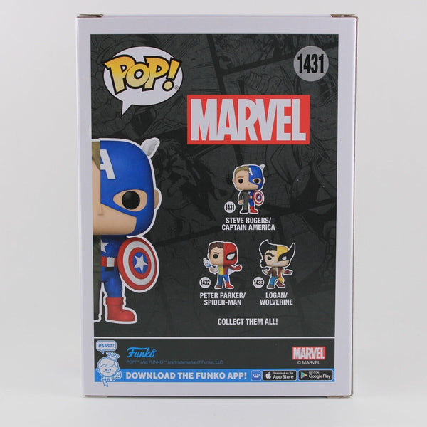 Funko Pop Marvel - Split Steve Rogers / Captain America - Vinyl Figure - #1431