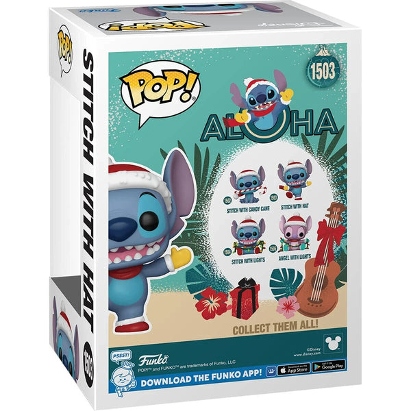 Funko Pop Disney Lilo and Stitch - Stitch With Hat - Vinyl Figure - #1503