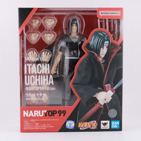 S.H.Figuarts Itachi Uchiha NARUTOP99 Edition 6" Action Figure Bandai Tamashii