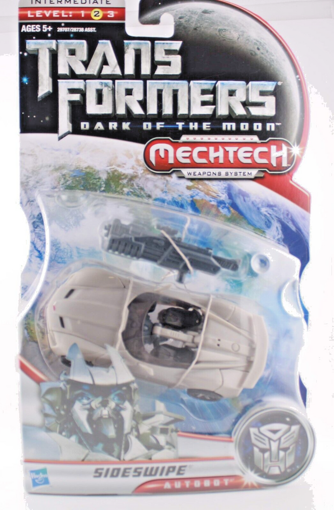Transformers Mechtech Mini Transformers Dark of the Moon - Sideswipe - Mechtech - Deluxe Class ...