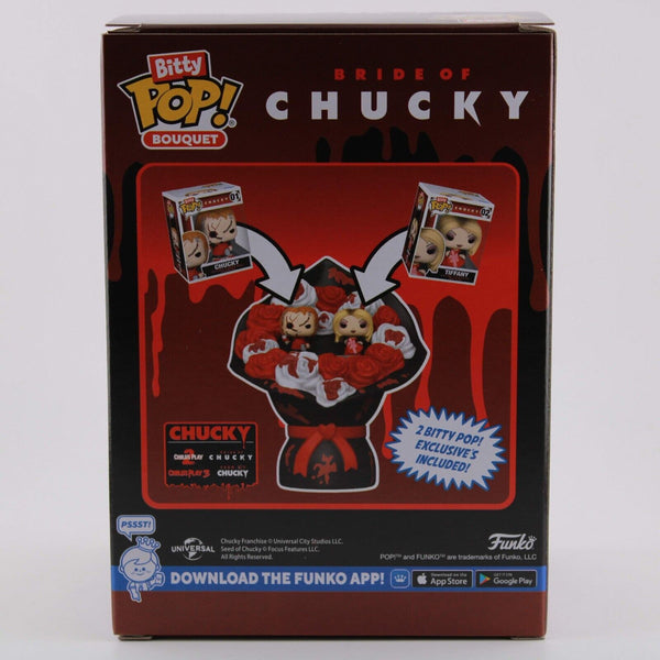 Funko Bitty Pop Valentines - Chucky and Tiffany - Mini-Figure Bouquet