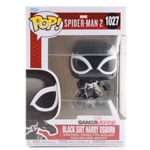 Funko Pop Spiderman 2 - Agent Venom (Harry Osborn) Black Suit Figure - #1027