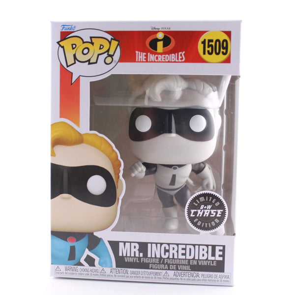 Funko Pop Disney The Incredibles - Mr. Incredible Black and White BW CHASE #1509