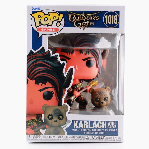 Funko Pop Baldur's Gate 3 - Karlach with Clive - Vinyl Figure - #1018