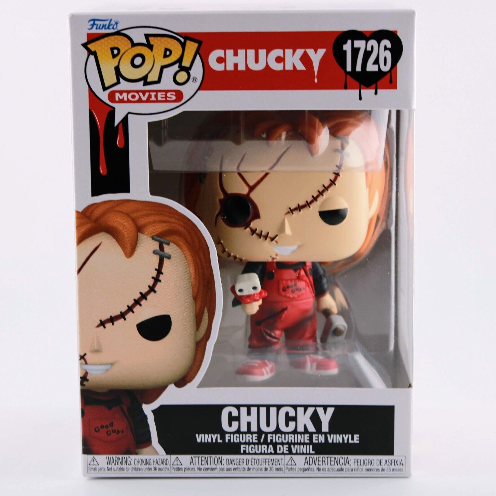 Funko Pop Valentines: Childs Play - Chucky - Vinyl Figure - #1726