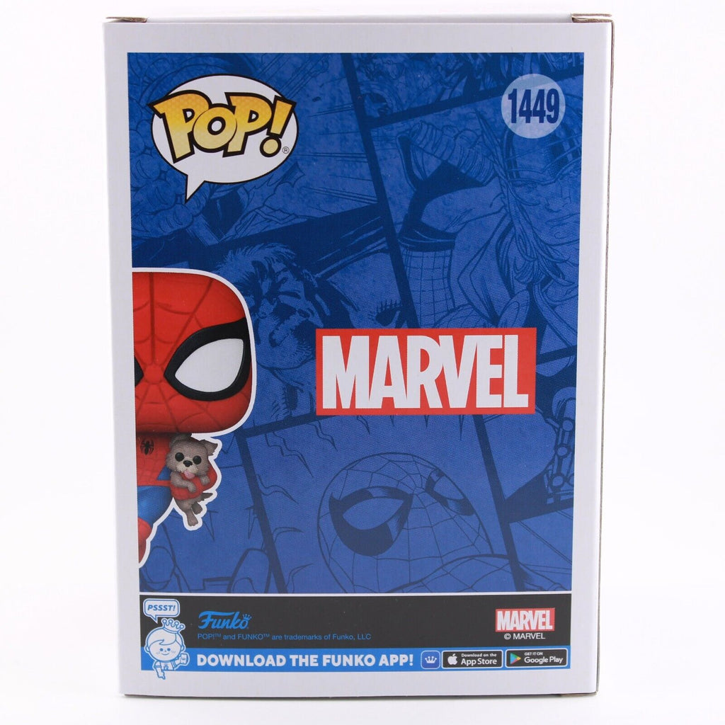 Funko Pop! Spider-Man Avec Sandwich The Dog - Figurine En Vinyle #1449, édition Limitée Exclusive Entertainment Earth, Env. 11.4 Cm - 10