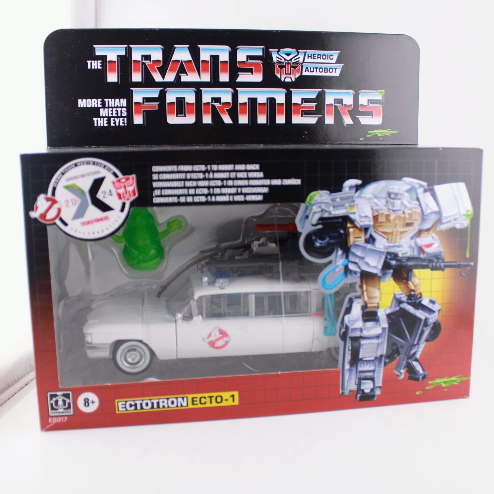 Ghostbusters x Transformers Ecto-1 Ectotron - Retro Packaging