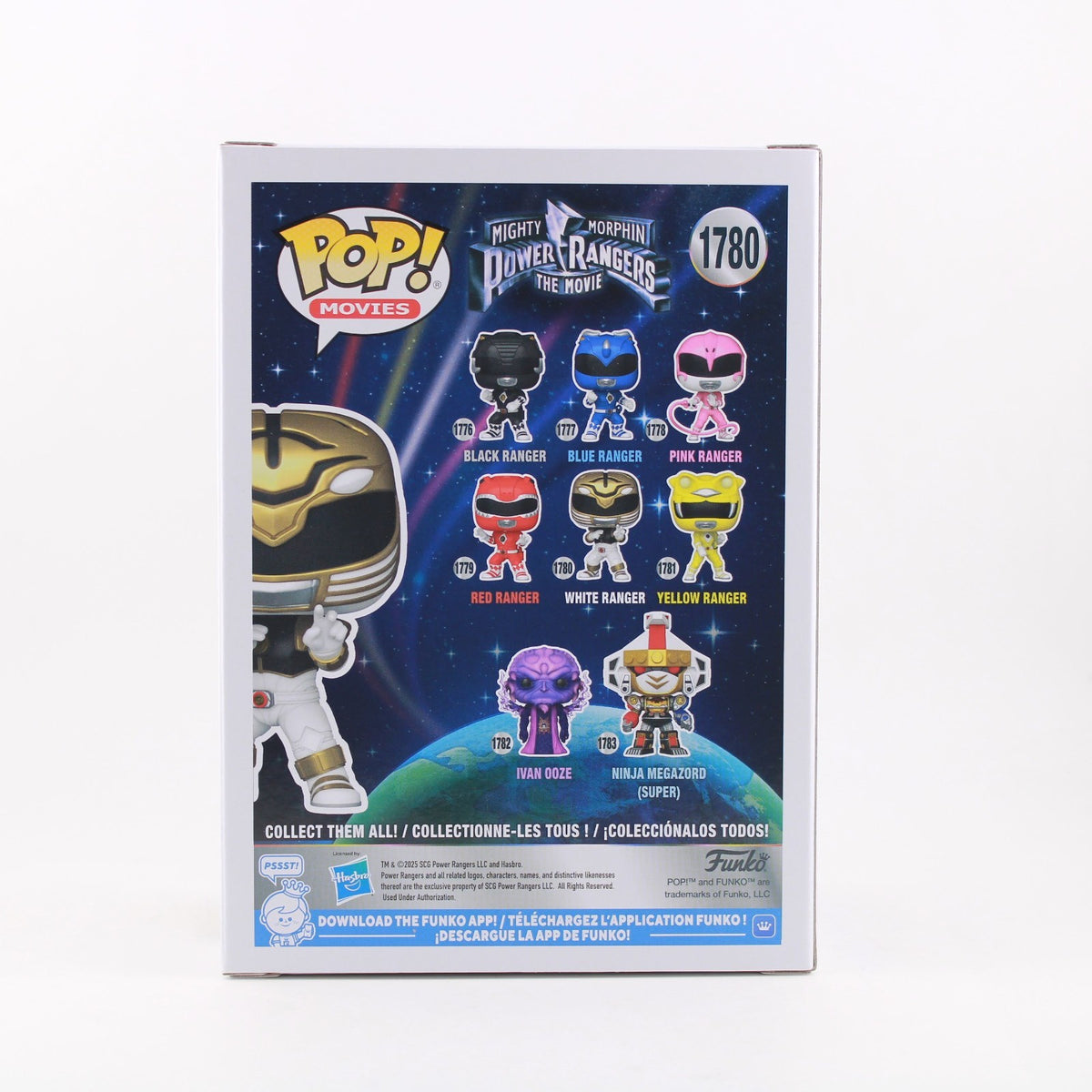 Funko Pop Power Rangers: The Movie - White Ranger - Vinyl Figure - #17 ...