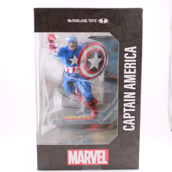 McFarlane Toys Marvel - Captain America Issue 100 - Statue + Scene