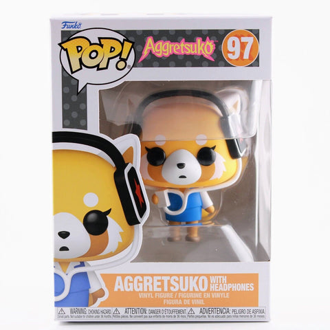 Funko Pop Aggretsuko - Aggretsuko with Headphones - Vinyl Figure - #97