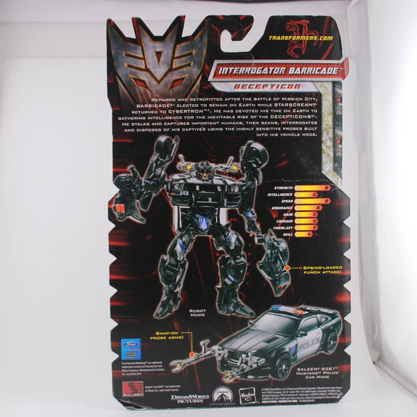 Transformers Revenge of The Fallen - Interrogator Barricade - Deluxe - Figure