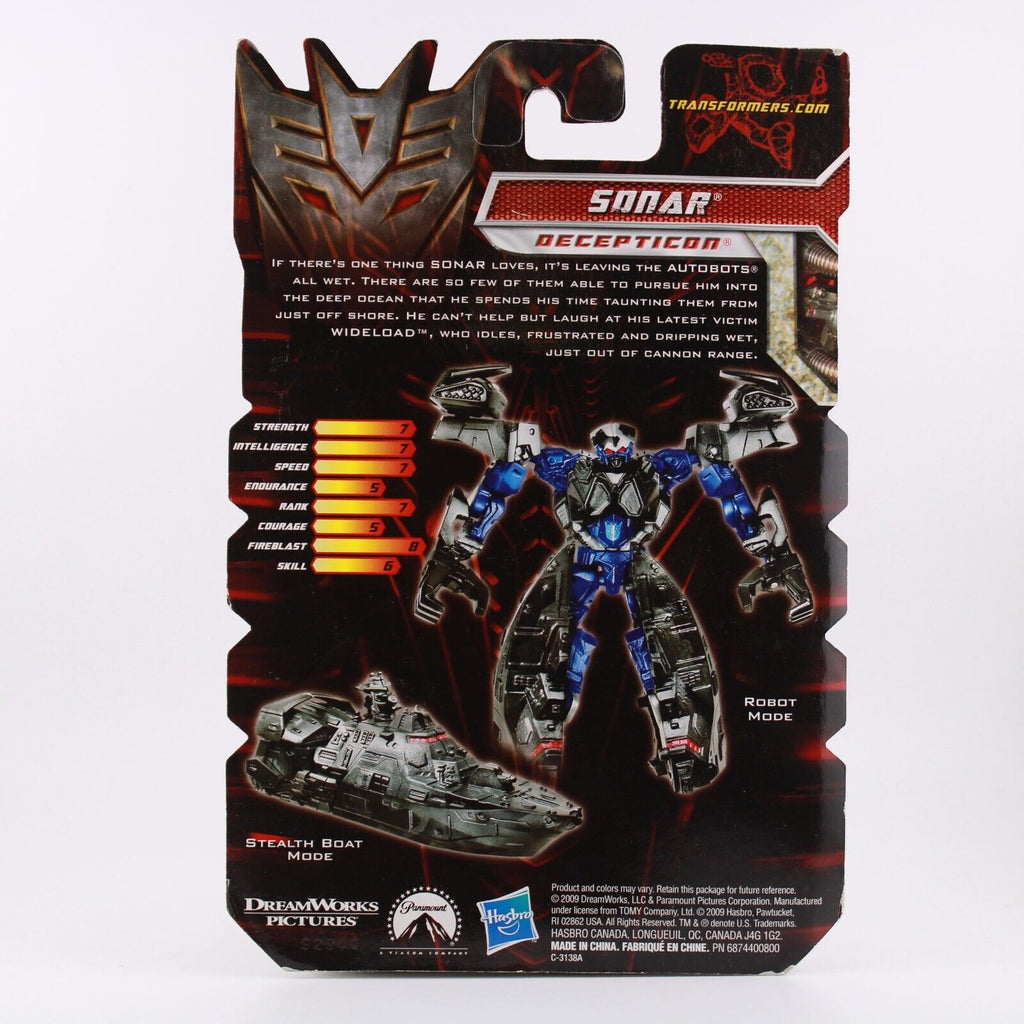 Transformers Revenge Of The Fallen - Sonar - Scout Class - Figure 