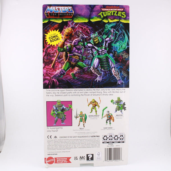 Masters of the Universe - Skeletor Origins Turtles of Grayskull He-Man Figure