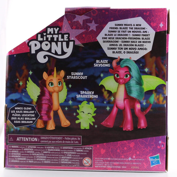My Little Pony Tell Your Tale - Dragon Light Reveal - Sunny Starscout / Blaize