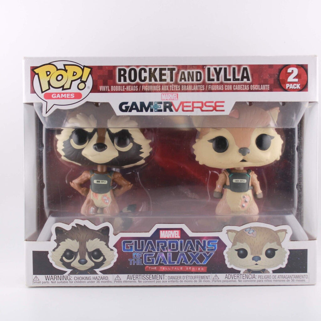 Rocket and Lylla Funko Pop 2 Pack - Guardians of the Galaxy: top The Telltale Series