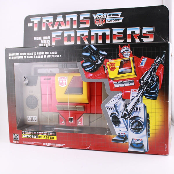 Transformers Blaster G1 Retro Packaging - Walmart Reissue Autobot Figure