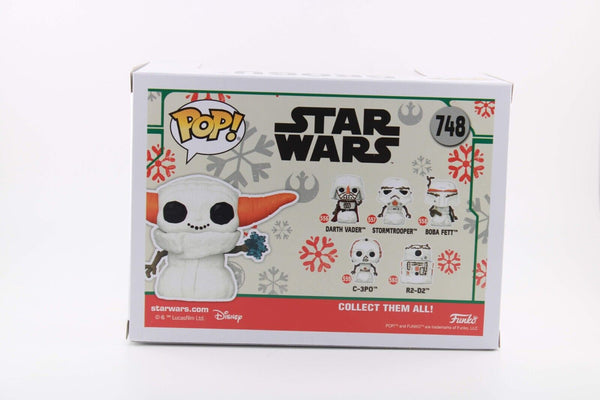 Funko Pop Star Wars - Holiday Snowman Grogu Vinyl Figure #748