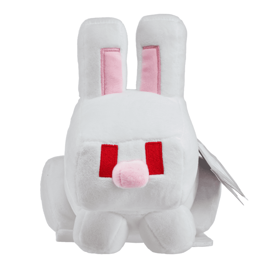 Mattel Minecraft 8 Inch White Rabbit - Plush Figure Toy - Brand ...