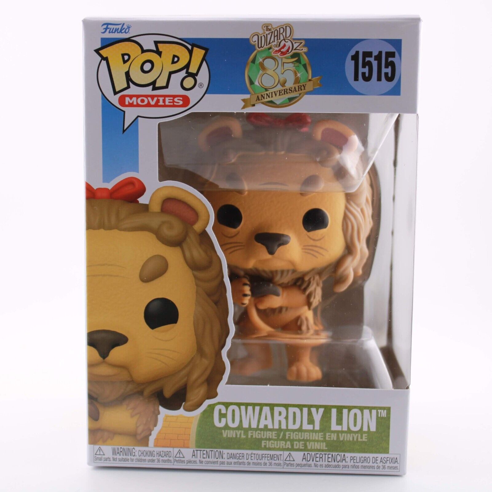 Funko Pop Wizard of Oz 85th Anniversary - Cowardly Lion Figure # 1515