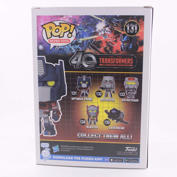 Funko Pop Transformers G1 Optimus Prime - 40 Years Anniversary Figure #131