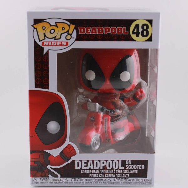 Funko Pop Ride Deadpool - Deadpool on Scooter Deluxe Figure # 48