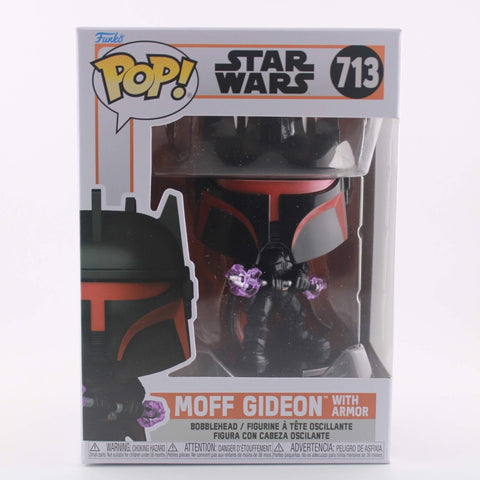 Funko Pop Star Wars The Mandalorian Moff Gideon with Armor Figure #713