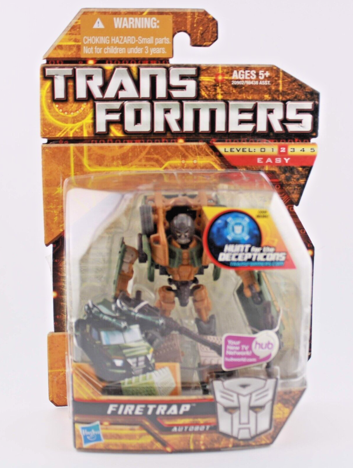 Transformers Hunt for the Decepticons - Firetrap - Scout Class - Figure