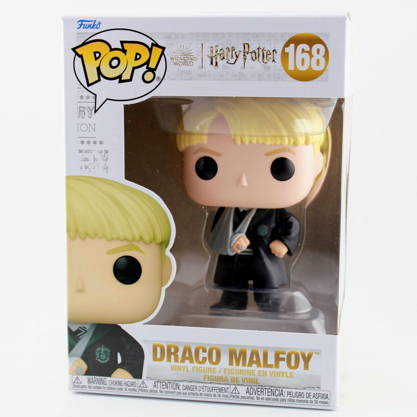 Funko Pop Movies Harry Potter - Draco Malfoy - Prisoner of Azkaban Figure # 168