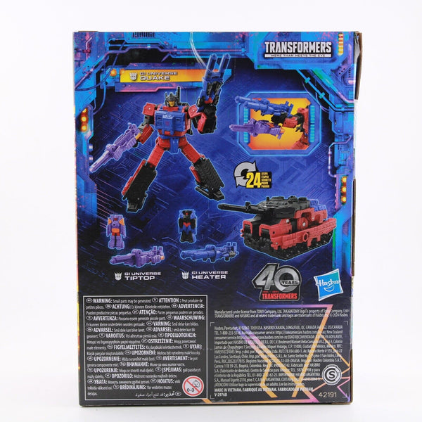 Transformers Legacy United - Quake / Heater / Tiptop - Deluxe Class G1 Universe
