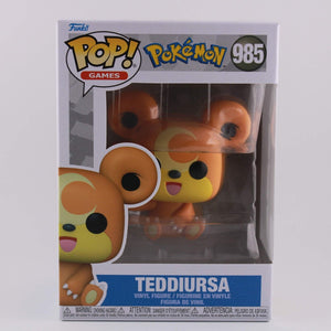 Funko Pop Games Pokemon - Teddiursa - Vinyl Figure - #985