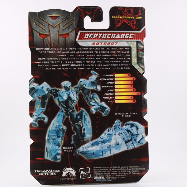 Transformers Revenge of The Fallen - Depthcharge - Scout Class - Figure